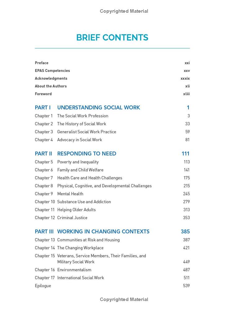 Introduction to Social Work An Advocacy-Based Profession (Social Work in the New Century) Third Edition - Image 3