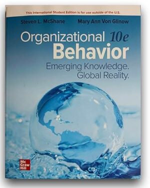 Organizational Behavior Emerging Knowledge. Global Reality ISE Paperback – International Edition, January 1, 2023