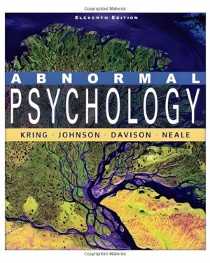 Abnormal Psychology 11th Edition