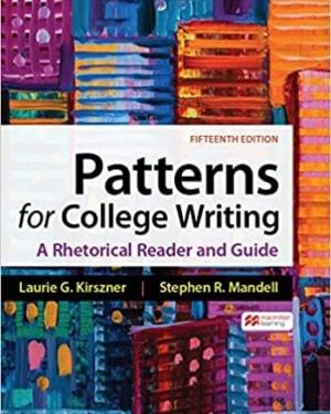 Patterns for College Writing A Rhetorical Reader and Guide Fifteenth Edition