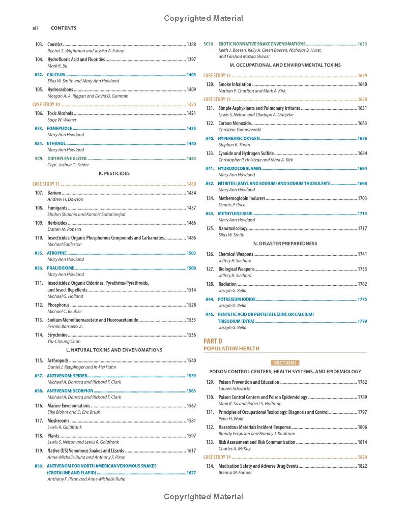 Goldfrank's Toxicologic Emergencies, Eleventh Edition 11th Edition - Image 5