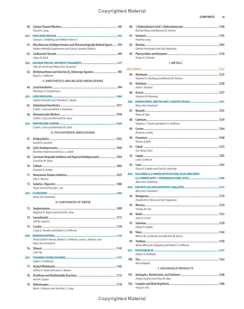 Goldfrank's Toxicologic Emergencies, Eleventh Edition 11th Edition - Image 4