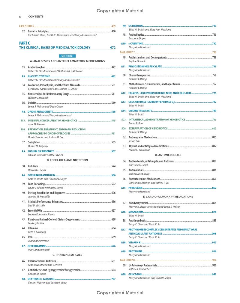 Goldfrank's Toxicologic Emergencies, Eleventh Edition 11th Edition - Image 3