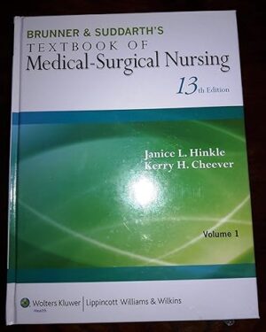 Brunner & Suddarth's Textbook of Medical-Surgical Nursing 13th Edition