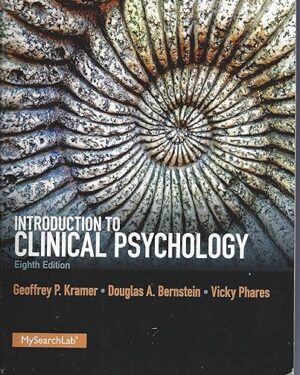 Introduction to Clinical Psychology 8th Edition