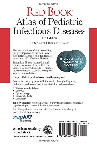 Red Book Atlas of Pediatric Infectious Diseases Hardcover – 1 Nov. 2019 - Image 2