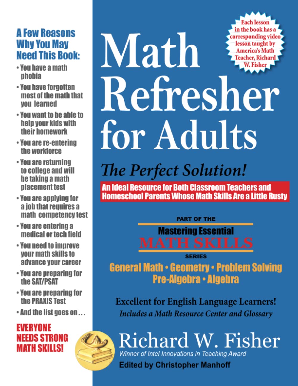 Math Refresher for Adults: The Perfect Solution Paperback – 23 Mar. 2018