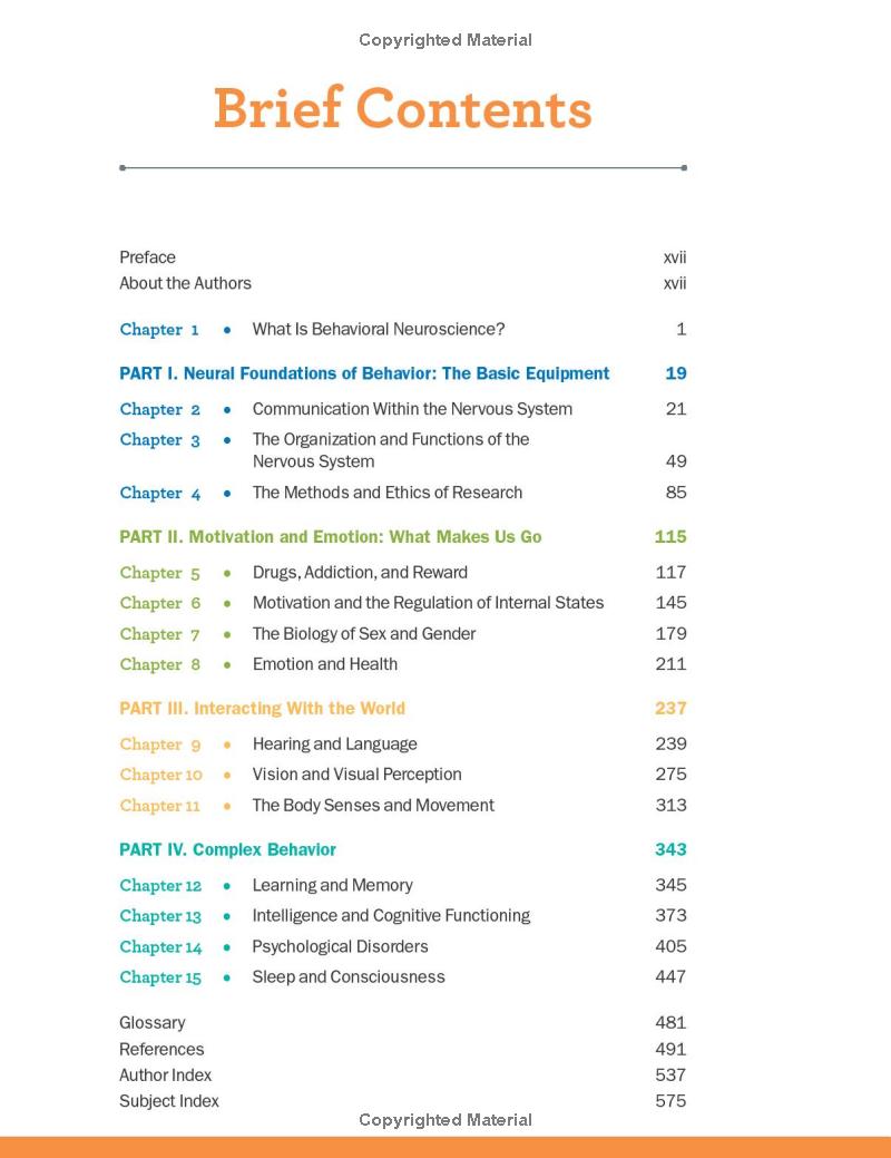 Brain & Behavior: An Introduction to Behavioral Neuroscience 5th Editio - Image 3