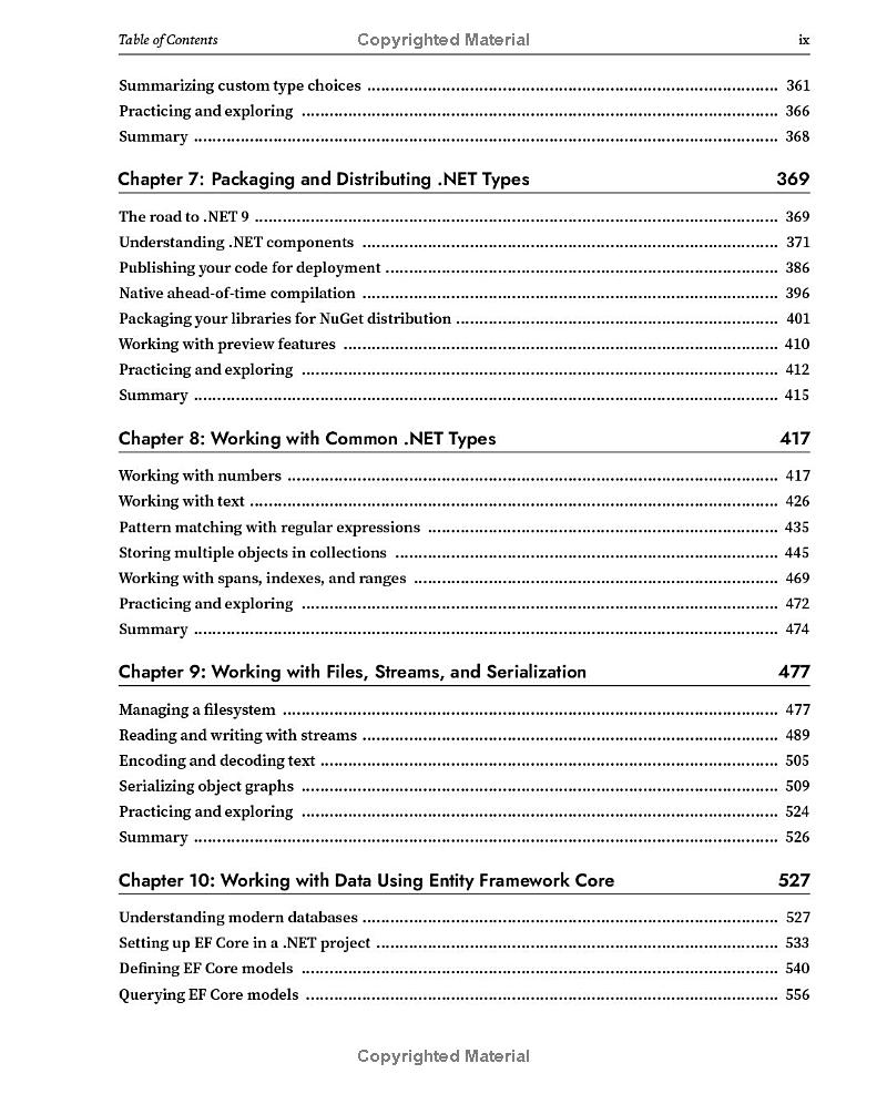 C# 13 and .NET 9 – Modern Cross-Platform Development Fundamentals: Start building websites and services with ASP.NET Core 9, Blazor, and EF Core 9 9th ed. Edition - Image 4