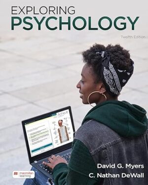 Exploring Psychology 12th Edition