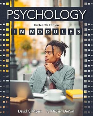 Psychology in Modules Thirteenth Edition