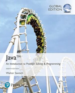 Java: An Introduction to Problem Solving and Programming, Global Edition 8th Edition, Kindle Edition