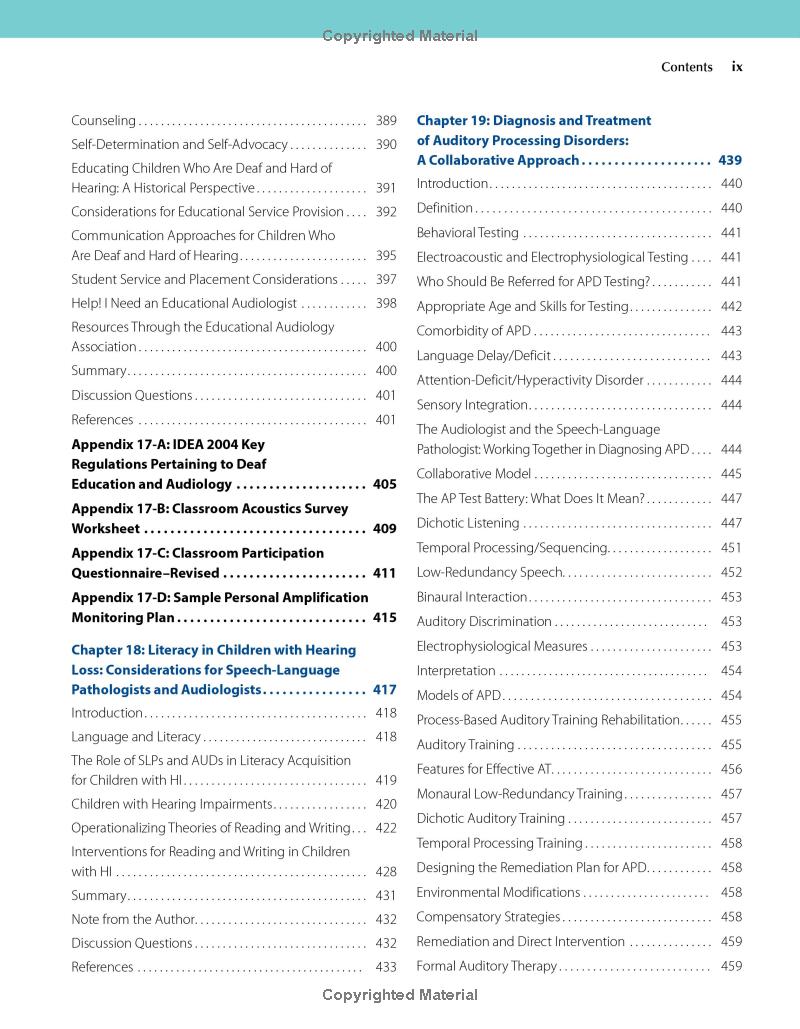 Fundamentals of Audiology for the Speech-Language Pathologist: 2nd Edition - Image 6