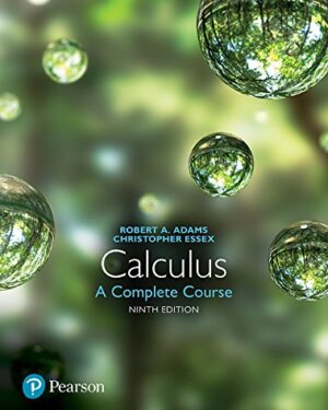 Calculus: A Complete Course 9th Edition, Kindle Edition