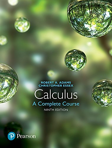 Calculus: A Complete Course 9th Edition, Kindle Edition