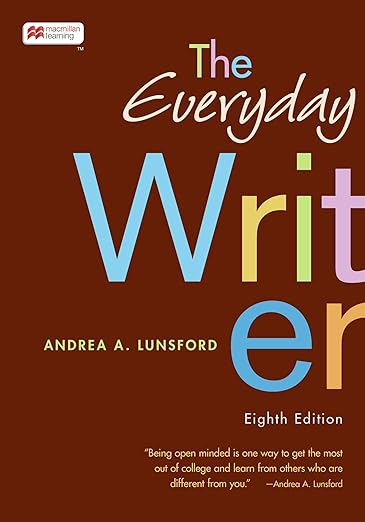 The Everyday Writer Eighth Edition