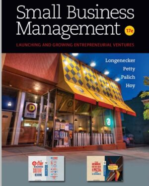 Small Business Management 17th Edition