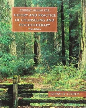 Student Manual Theory & Practice Counseling & Psychotherapy 10th Edition