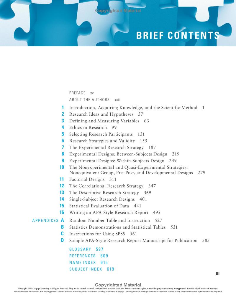Research Methods for the Behavioral Sciences 5th Edition - Image 2