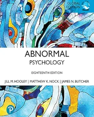 Abnormal Psychology, Global Edition 18th Kindle Edition